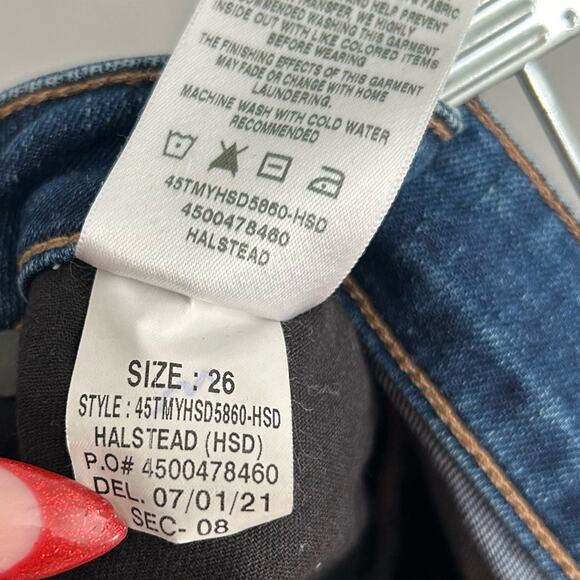 Joe's Jeans Boyfriend Fit Jeans Size 26 Halstead - Picture 13 of 13